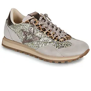 Baskets basses Cetti C-1259-SRA-INV26-ANTE-GLITTER-CHAMPAGNE femme