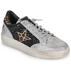 Baskets basses Cetti C-1400-SRA-EXP-INV26-SATURNO-GLITTER-SILVER solde femme