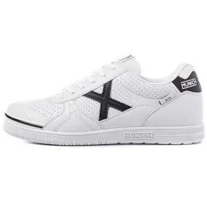 Comparateur de prix : Munich G-3 Profit, Chaussures de Sport Unisexe Adulte, Blanc/noir, 45 EU