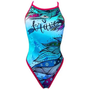 Turbo Brave Revolution Zwemkleding Blauw S Vrouw pas cher