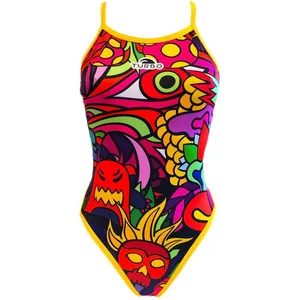 Turbo Crazy Jungle Revolution Zwemkleding Veelkleurig 2XL Vrouw pas cher
