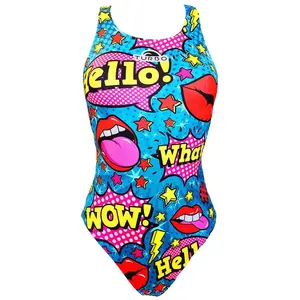 Turbo Maillot De Bain Pop Comic pas cher