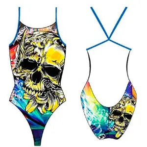 Turbo Maillot De Bain Hibiscus Pro Racer Thin Strap pas cher
