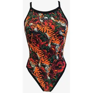 Turbo Maillot De Bain Tiger Roses Revolution pas cher