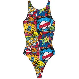 Turbo Comic Boom Zwemkleding Veelkleurig S Vrouw pas cher