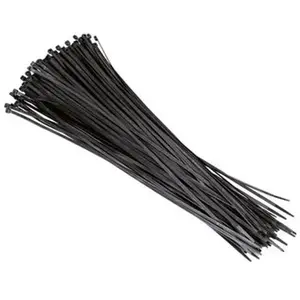 ARTEIN Lot de 100 colliers de serrage en nylon (PA6.6) 4,5 x 290 mm, couleur noire pas cher
