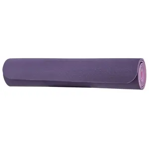 Joluvi Unisexe Yoga Pro Tapis de sol en charbon/violet