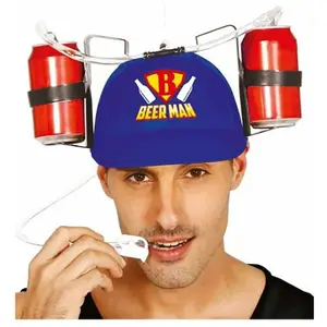 GUIRCA Casque pour boisson - Beer Man pas cher