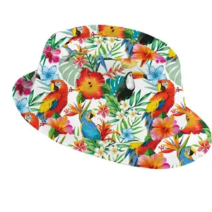 Guirca Verkleed hoedje voor Tropical Hawaii party - Summer/jungle prin...Vendu parbol