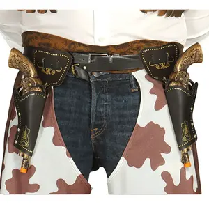 Guirca Dubbele revolver holsters inclusief pistolen 29 cm volwassenenVendu parbol