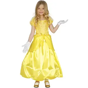 Fiestas Guirca - Kinderkostuum sprookjes prinses geel - 7-9 jaarVendu parbol