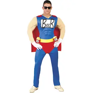 Fiestas GUiRCA Superhero Costume Beerman Homme bière pas cher