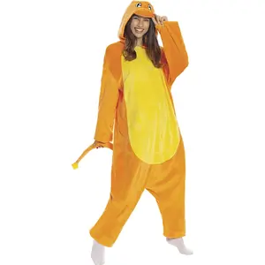 Fiestas Guirca - Onesie Oranje Draak - maat L (52-54) pas cher