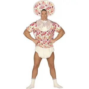 Fiestas Guirca - Volwassenkostuum Baby - maat M (48-50)Vendu parbol