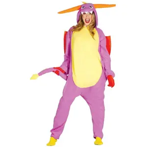 Fiestas Guirca - Onesie Draak (paars)   maat M (44-42)Vendu parbol