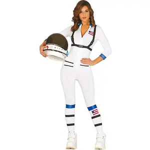 Comparateur de prix : Guirca Déguisement Astronaute Femme Blanc - Costume d'Astronaute pour Soirée Déguisée