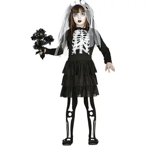 Guirca Costume De Mariée Squelette pas cher