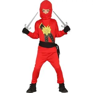Fiestas Guirca - Kostuum Ninja child 10-12 jaar RED pas cher