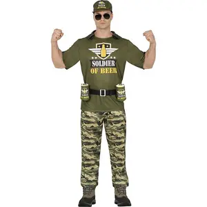 Guirca Costume De Soldat De La Bière Pour Homme pas cher