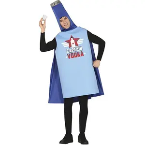 Guirca Costume D´homme Bouteille De Vodka Capitaine pas cher