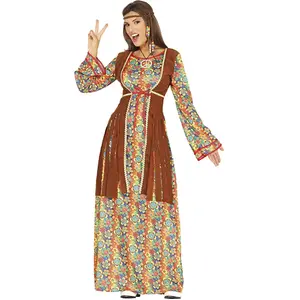 ALPEXE Guirca - Déguisement hippie adulte Taille 42-44 (88290.0) pas cher