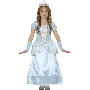 Fiestas Guirca - Kostuum Blue princess 5-6 jaarVendu parbol