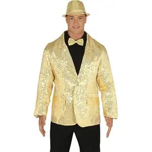 Fiestas Guirca - Gouden jas/blazer pailletten - maat M (48-50)Vendu parbol