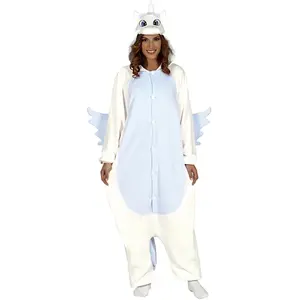 Fiestas Guirca - Onesie Unicorn (iriserend/ blauw) - maat L (42-44) pas cher