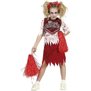 Guirca Déguisement De Fille Pom-pom Girl Zombie pas cher