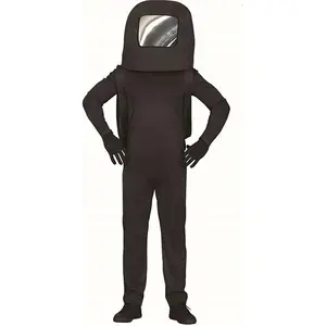 Fiestas Guirca - Kostuum Black Astronaut 5-6 jaarVendu parbol