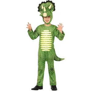 Fiestas Guirca - Kostuum Triceratops (dino) 5-6 jaarVendu parbol