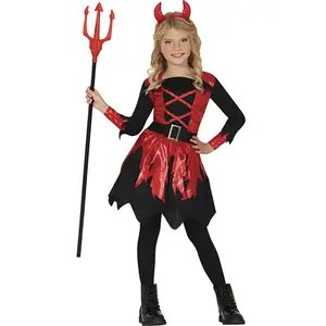 Guirca Costume De Diable (fille) pas cher