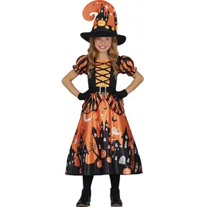 Guirca Costume De Sorcière Magique Pour Enfant pas cher