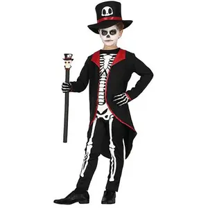 Guirca - Spook & Skelet Kostuum - Rammelende Elegante Skelet - Jongen ... pas cher
