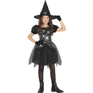 Guirca Costume D´araignée Sorcière Pour Enfant pas cher