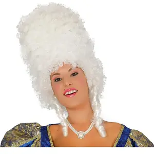 Fiestas Guirca - Witte pruik pas cher