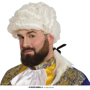 Fiestas Guirca - Witte markiezen pruik pas cher