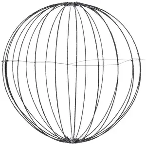 Wellhome Éclairage De Noël En Forme De Boule Métallique Pliable 224 Pi... pas cher