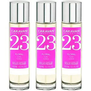 3 x Caravan Parfum Femme N°23-150 ml.