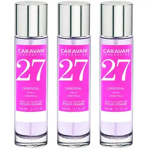 3 x Caravan Parfum Femme N°27-150 ml. pas cher