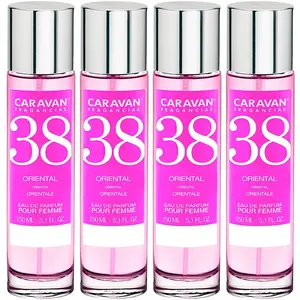 Lot de 4 parfums Caravan pour femme N°38-150 ml. pas cher