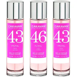 Caravan Parfum Nº43/nº46 150ml 3 Unités