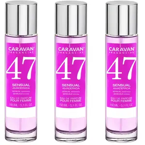 3 x Caravan Parfum Femme N°47-150 ml. pas cher