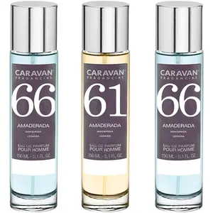 Lot de 3 parfums Caravan pour homme (2) N° 66-61 - 150 ml. pas cher