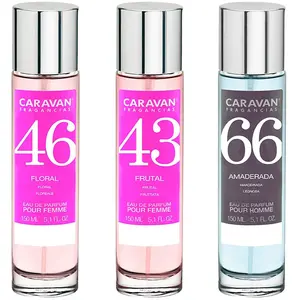 Caravan Parfum Nº43/nº46 And Men´s Nº66 150ml 3 Unités
