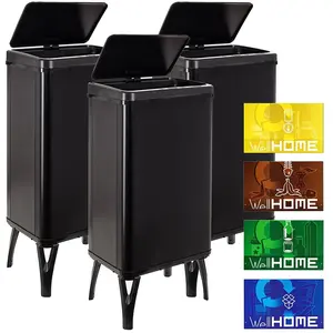 WELL HOME MOBILIARIO & DECORACIÓN 3 poubelles intelligentes de 50 l c/...Vendu parbricoinn