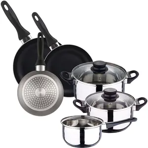 Wellhome Ensemble De Casseroles Et Poêles Pk8194 8 Pièces pas cher