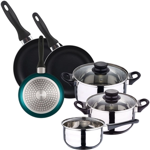 Wellhome Ensemble De Casseroles Et Poêles Pk8192 8 Pièces pas cher