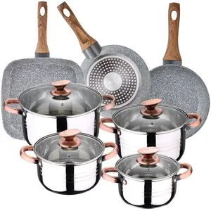 San Ignacio Ensemble De Casseroles Et Poêles Premium Nona 18/22 Cm Pk3... pas cher