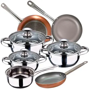 San Ignacio Batterie De Cuisine 18/22/26 Cm Pk3734 7 Pièces Avec Posit... pas cher